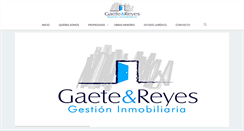 Desktop Screenshot of gaeteyreyes.cl